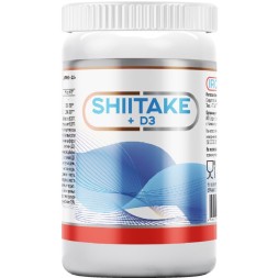 Шиитаке + витамин Д3, 60 капсул