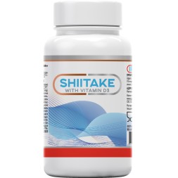 Шиитаке + витамин Д3, для иммунитета (90 капсул)